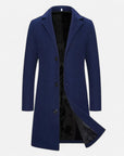 MARANO | Men’s Single-Breasted Coat – Timeless Tweed Sophistication