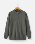 MARANO | Men’s Half-Zip Sweater – 100% Cashmere Elegance