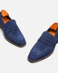 MARANO | Men’s Penny Loafers – Top Layer Cowhide Elegance