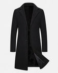 MARANO | Men’s Single-Breasted Coat – Timeless Tweed Sophistication