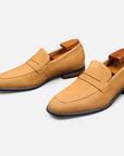 MARANO | Men’s Penny Loafers – Top Layer Cowhide Elegance