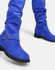 MARANO | Women’s Solid Boots – Refined Platform Sophistication