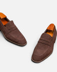 MARANO | Men’s Penny Loafers – Top Layer Cowhide Elegance