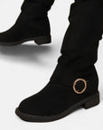 MARANO | Women’s Solid Boots – Refined Platform Sophistication