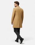 MARANO | Men’s Single-Breasted Coat – Timeless Tweed Sophistication