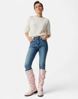 MARANO | Women’s Solid Boots – Refined Platform Sophistication