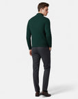 MARANO | Men’s Knit Sweater – Classic Half-Zip Sophistication