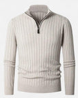 MARANO | Men’s Knit Sweater – Classic Half-Zip Sophistication