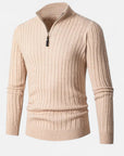 MARANO | Men’s Knit Sweater – Classic Half-Zip Sophistication