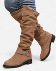 MARANO | Women’s Solid Boots – Refined Platform Sophistication