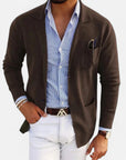 MARANO | Men’s Knitted Blazer – Refined Casual Elegance