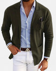 MARANO | Men’s Knitted Blazer – Refined Casual Elegance