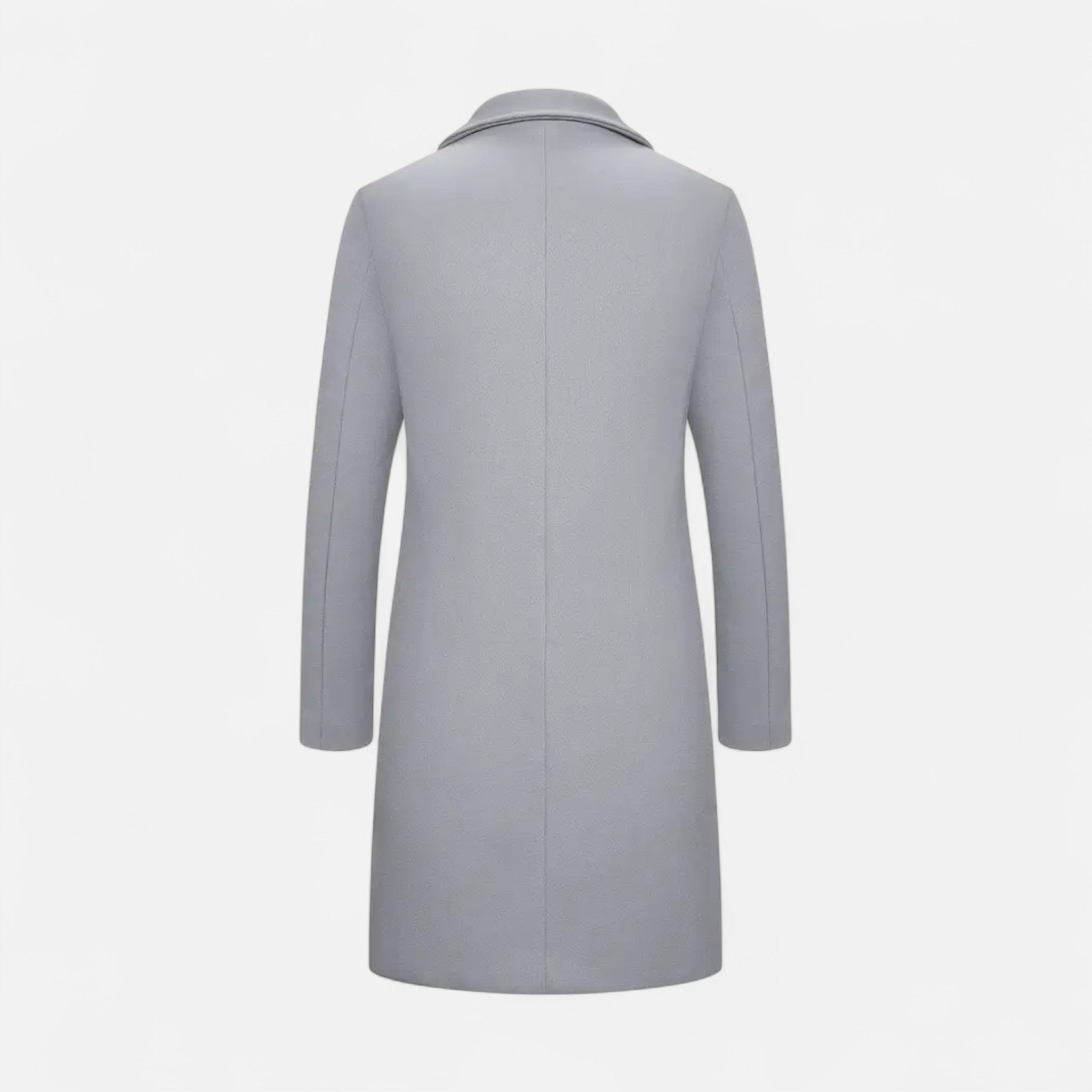 MARANO | Men’s Single-Breasted Coat – Timeless Tweed Sophistication