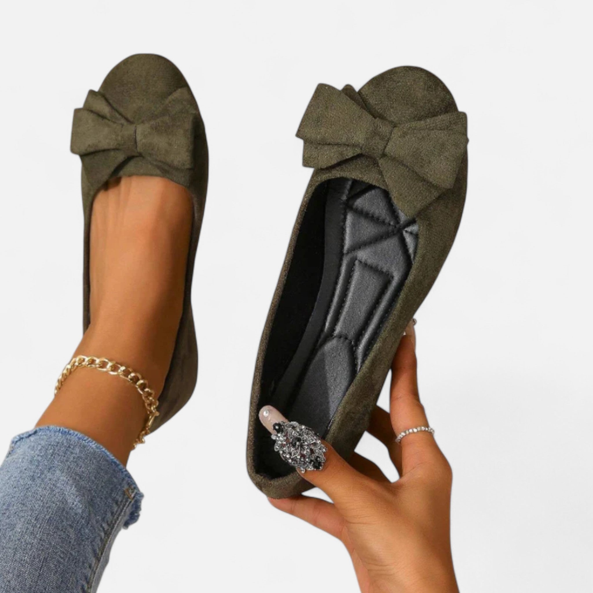 MARANO | Women’s Slip-On Flats – Refined Casual Sophistication