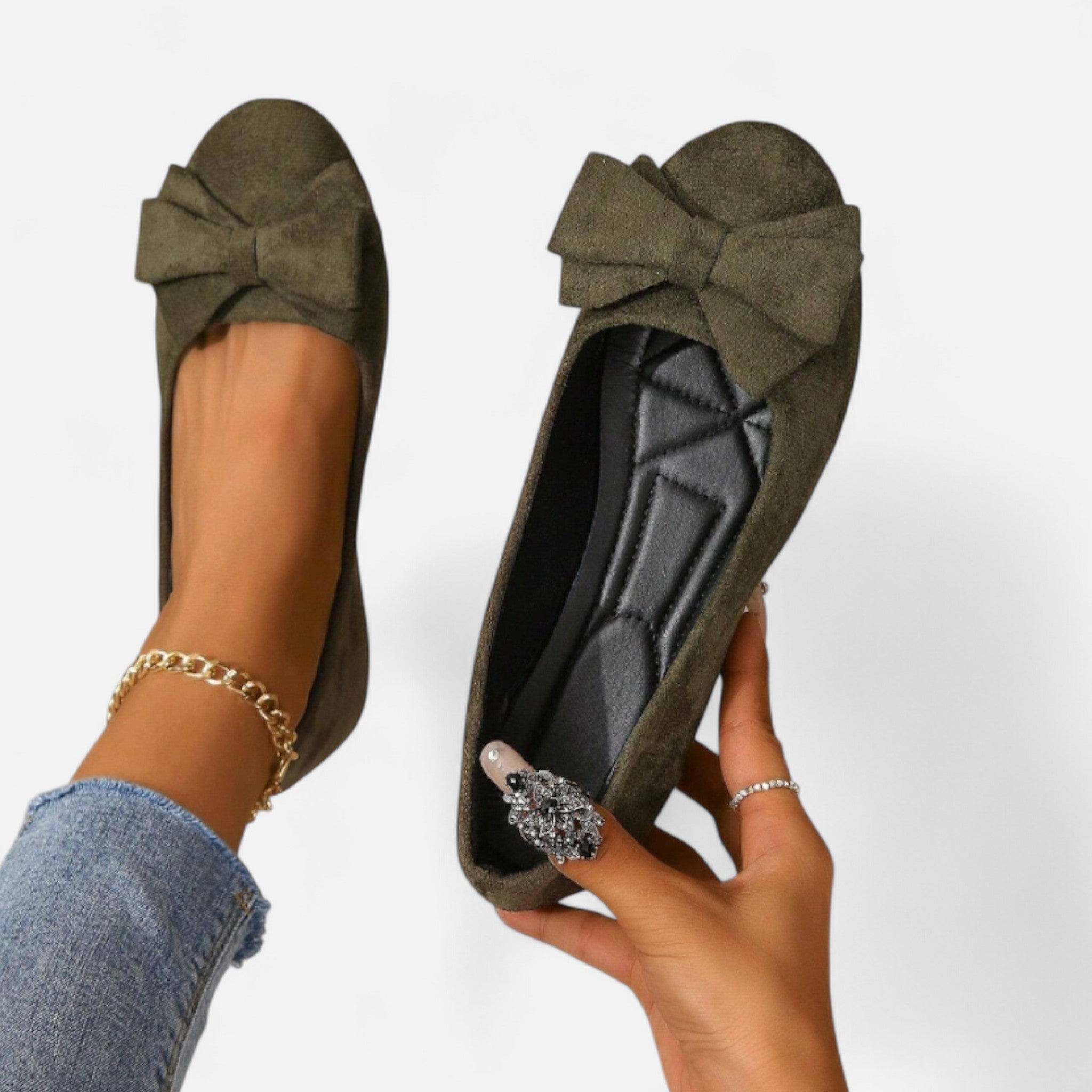 MARANO | Women’s Slip-On Flats – Refined Casual Sophistication