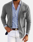 MARANO | Men’s Knitted Blazer – Refined Casual Elegance