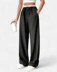 MARANO | Women’s Striped Trousers – Timeless Wide-Leg Sophistication
