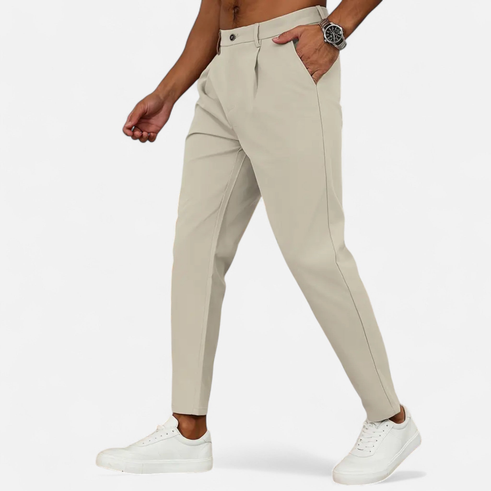MARANO | Men’s Pleated Trousers – Classic Casual Heritage