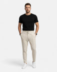 MARANO | Men’s Knit Trousers – Refined Waffle Texture