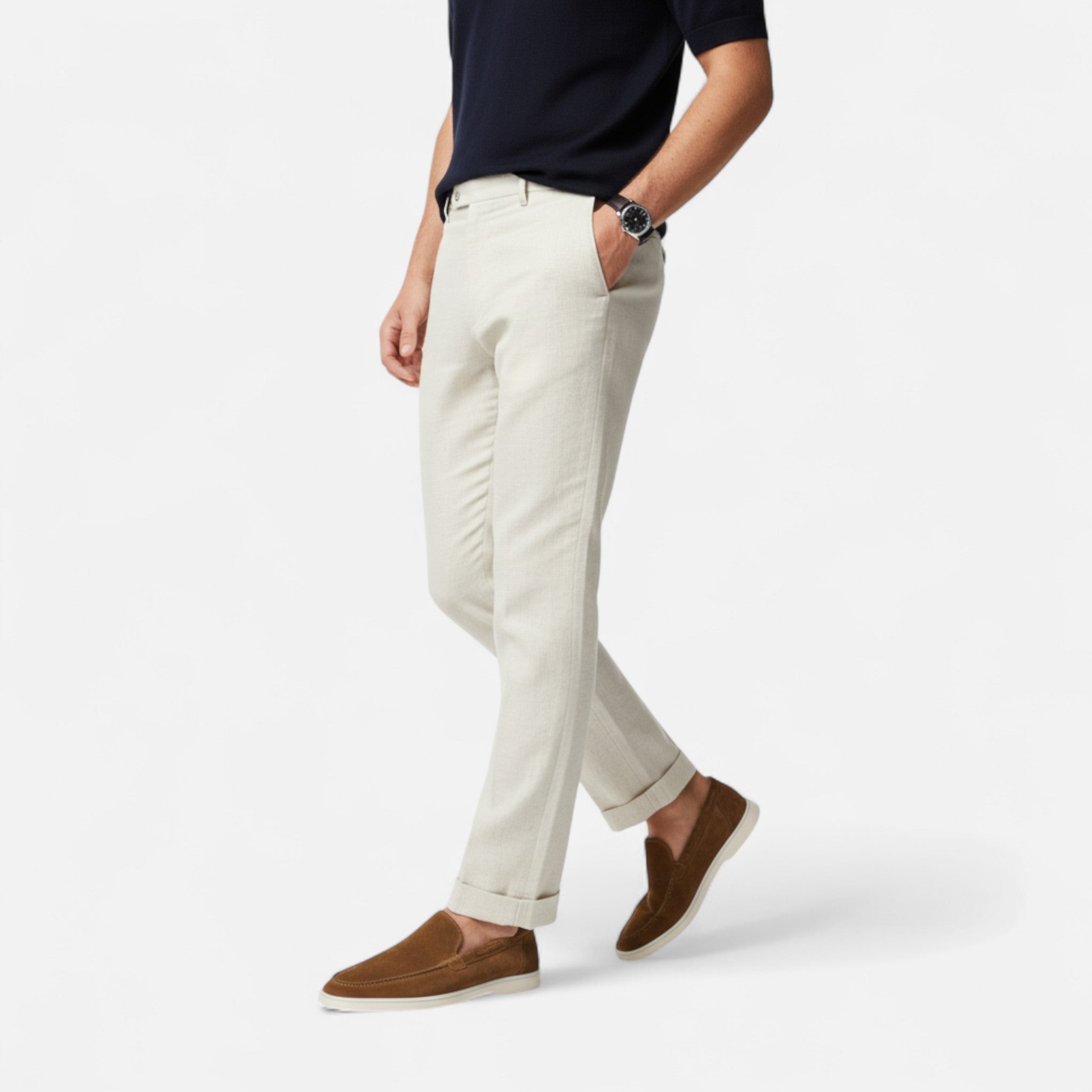MARANO | Men’s Suede Loafers – Timeless Heritage Elegance