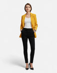 MARANO | Women’s Double-Breasted Blazer – Vintage Notched Elegance