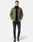 MARANO | Men’s Vintage Jacket – Classic Button-Front Elegance