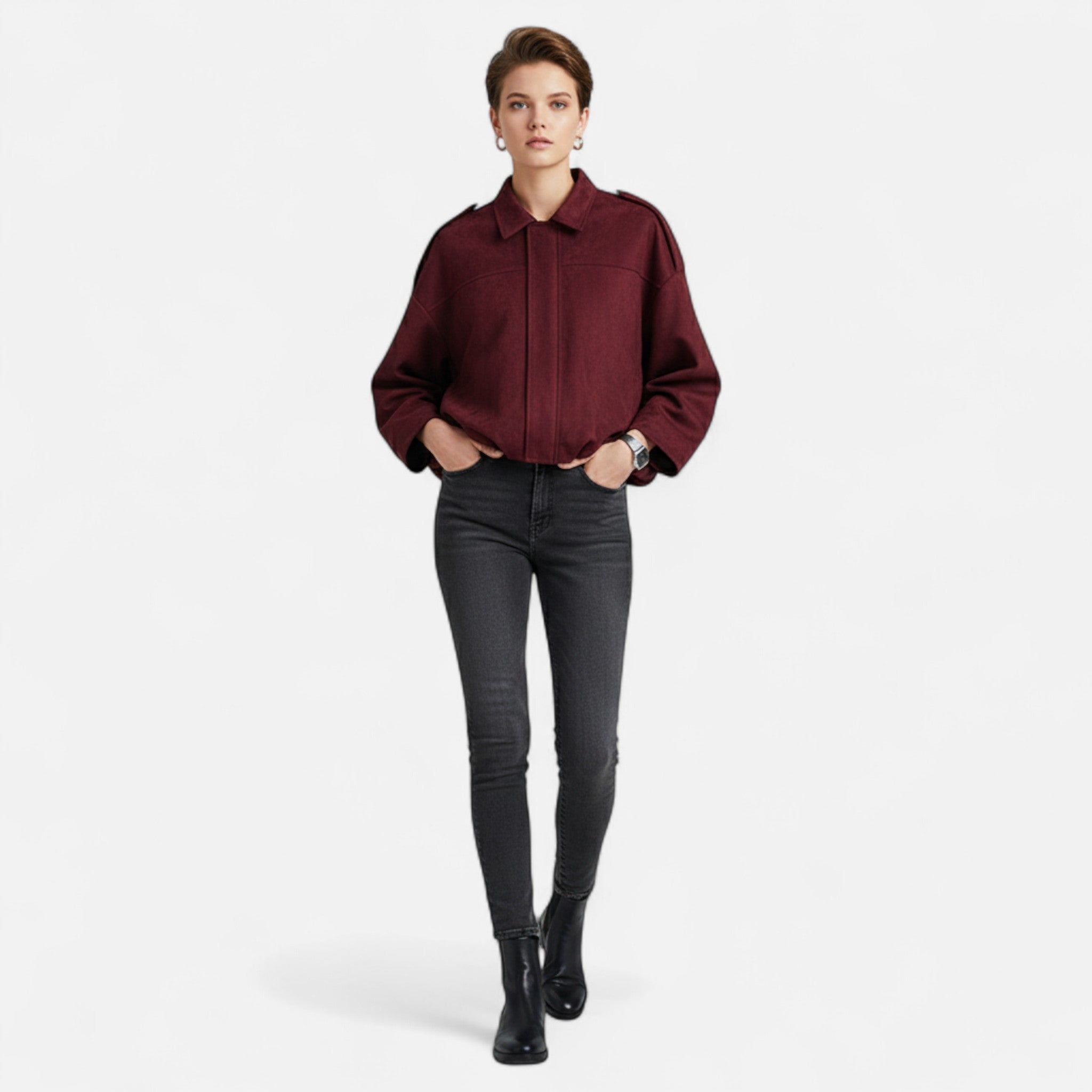 MARANO | Women’s Cashmere Blend Blazer – Timeless Heritage Cut