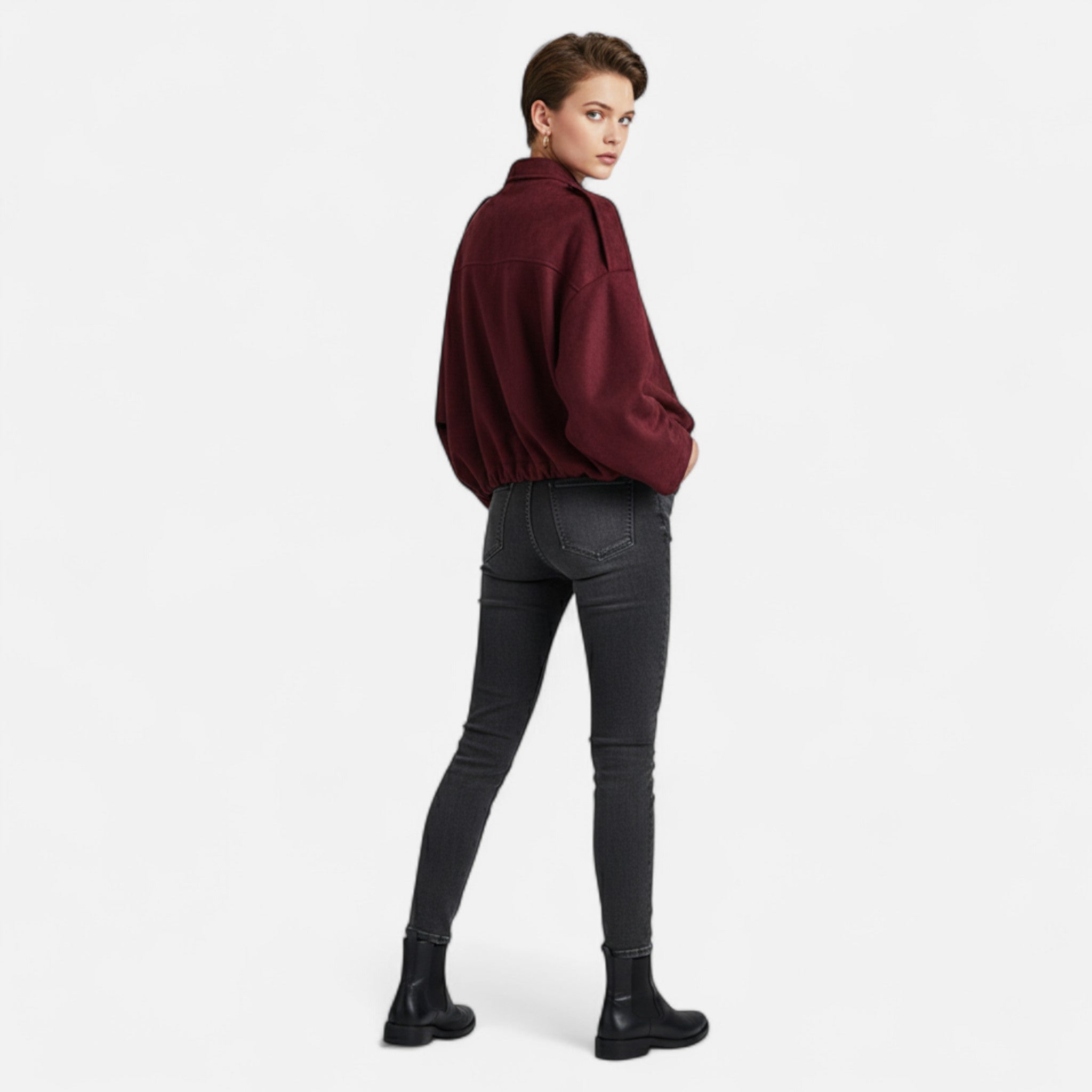 MARANO | Women’s Cashmere Blend Blazer – Timeless Heritage Cut
