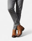 MARANO | Men’s Lace-Up Ankle Boots – Timeless Casual Refinement