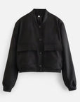 MARANO | Women’s Bomber Jacket – Timeless Minimalist Elegance