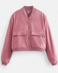 MARANO | Women’s Bomber Jacket – Timeless Minimalist Elegance