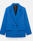 MARANO | Women’s Double-Breasted Blazer – Vintage Notched Elegance