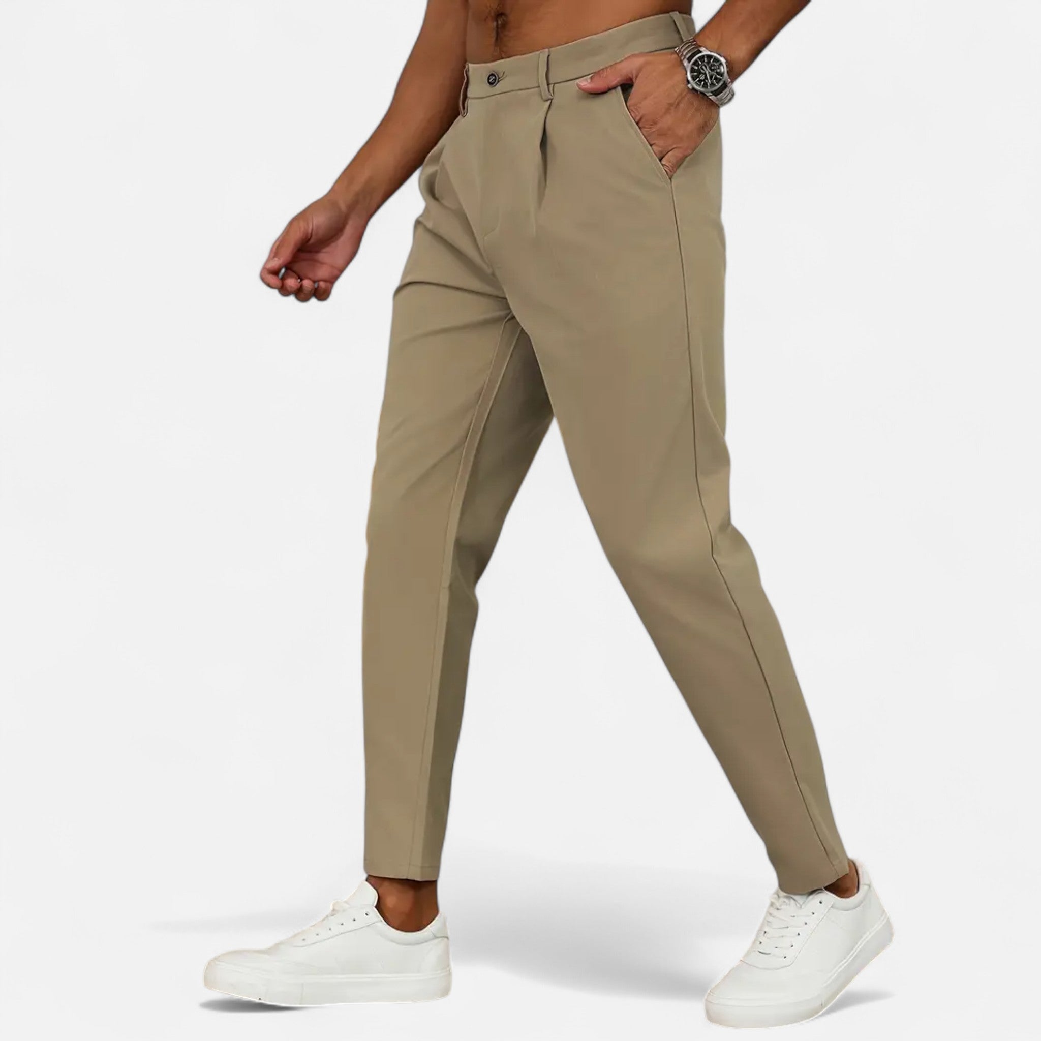 MARANO | Men’s Pleated Trousers – Classic Casual Heritage