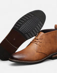 MARANO | Men’s Lace-Up Ankle Boots – Timeless Casual Refinement