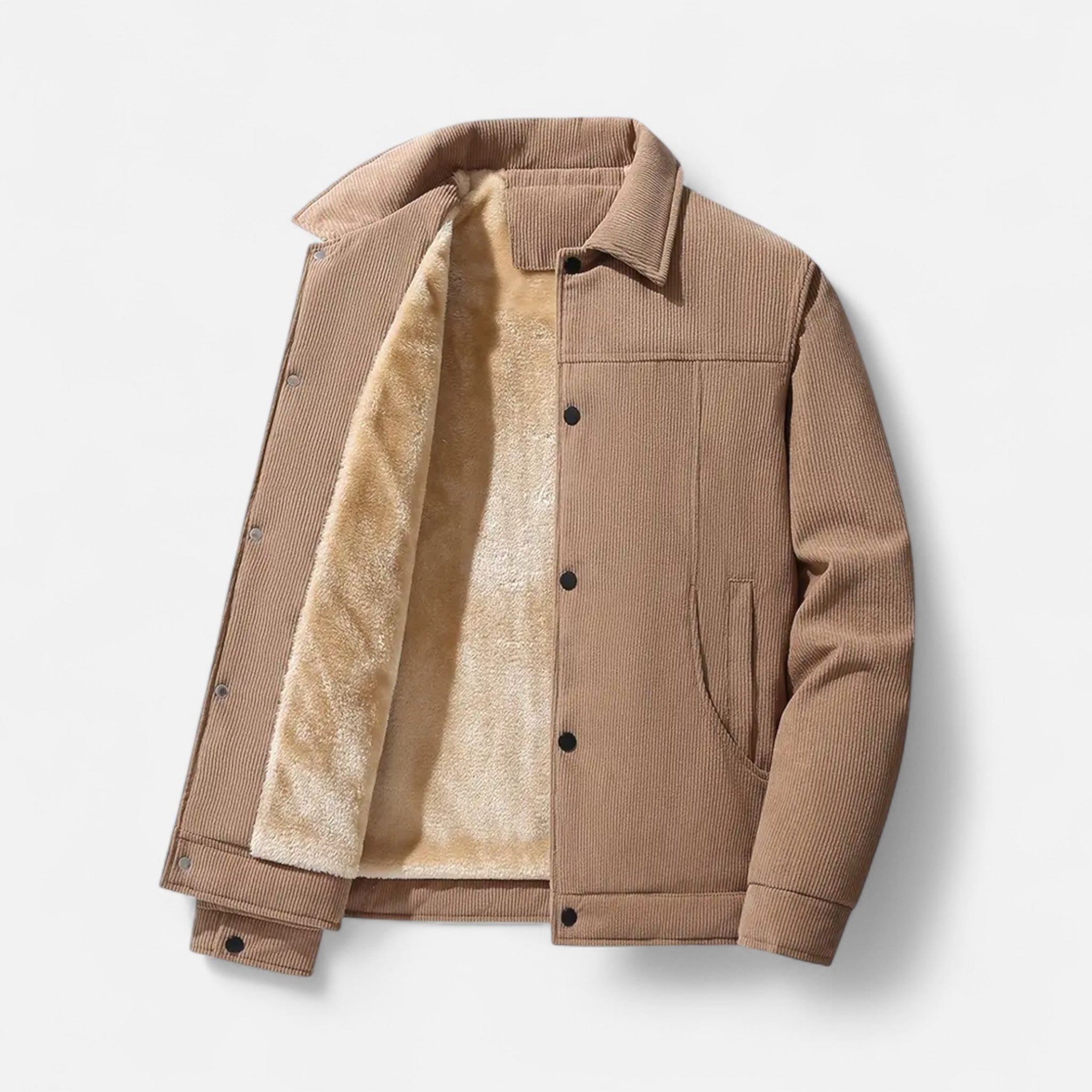 MARANO | Men’s Vintage Jacket – Classic Button-Front Elegance