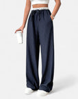 MARANO | Women’s Striped Trousers – Timeless Wide-Leg Sophistication